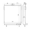 NRF 58406 Radiator, engine cooling